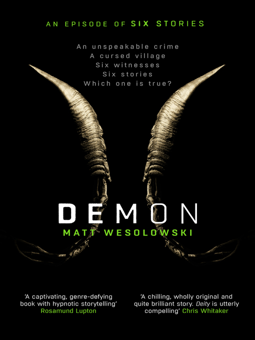 Title details for Demon by Matt Wesolowski - Available